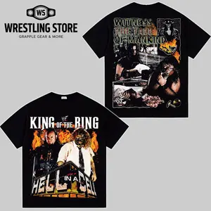 Undertaker vs Mankind Hell in a Cell King of the Ring Classic Tee – WWE Attitude Era Vintage Wrestling Graphic T-Shirt, Hardcore Legend Mick Foley Shirt, Premium Cotton Streetwear, Wrestling Fan Shirt, Unisex Gift