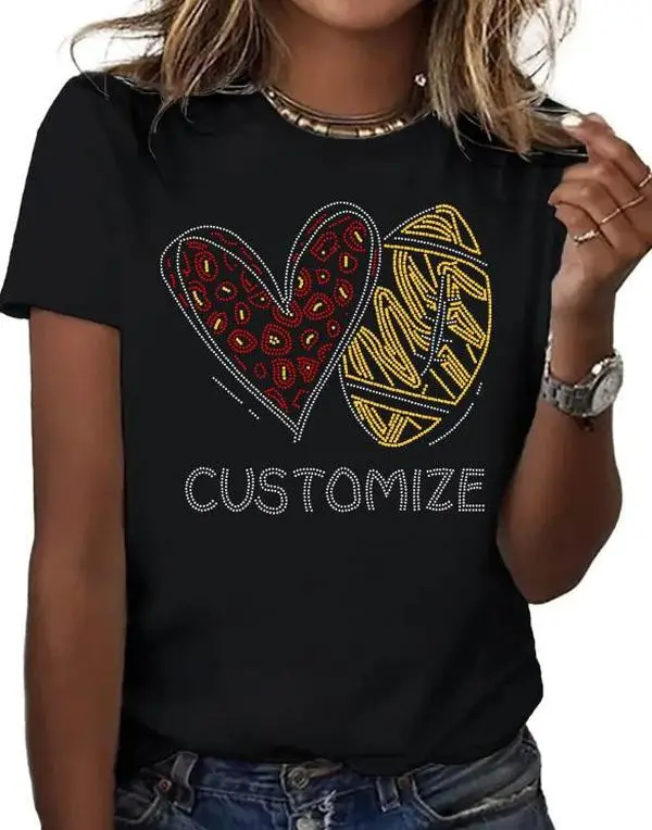 【Plus Size】Comfortable Slim-Fit Stretch Tee Top Summer Fabric Streetwear Black Breathable Casual Womenswear Tshirt