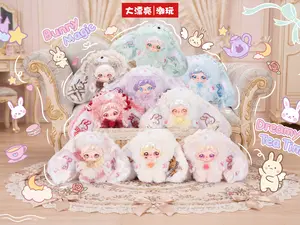 (Bitetoy x babythree14041)Pixie Zoey-Confession Bunny Plush Blind Box Snuggle Bear Soft Stuffed Doll