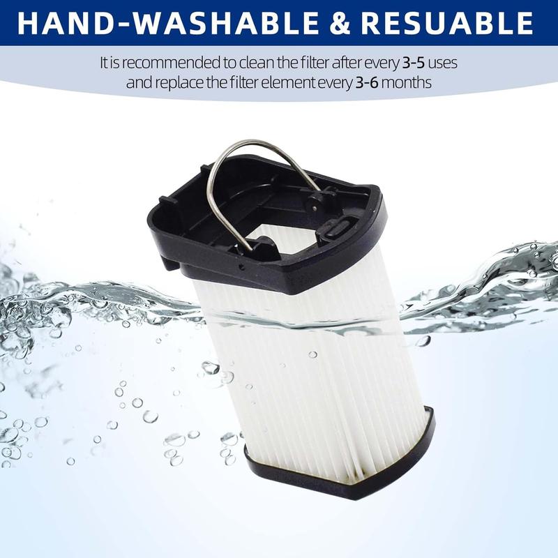 Replacement Vacuum Filters Compatible with Shark WANDVAC Cordless Hand Vacuum WV401 WV410CO WV401BL WV401PK WV403BR WV410PR WV410BL WV410GN WV410TL - Fabric Filters Compare to Part XFFWV400-4 Pack Replacement Vacuum Filters Compatible with Shark WANDVAC Cordless Hand Vacuum WV401 WV410CO WV401BL WV401PK WV403BR WV410PR WV410BL WV410GN WV410TL - Fabric Filters Compare to Part XFFWV400-4 Pack