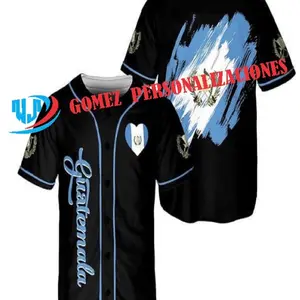 Camisa Jersey  De Guatemala 100%Poliester