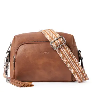 CLUCI TikTokShopSpringGlowUp Crossbody Purses for Women Trendy, Vegan Leather Crossbody Bags,  Shoulder bags with Adjustable Strap for Kindle Gift Fashion