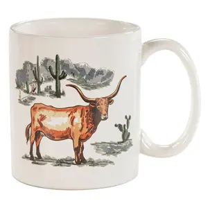 The Ranch Life Longhorn Mugs