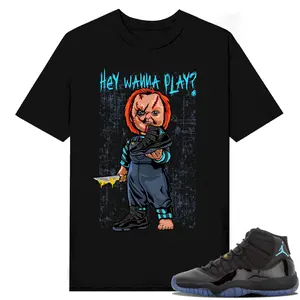 Unisex T-shirt To Match Sneakers Jordan 11 Retro Gamma - Wanna-Play. 100% Cotton for Casual Wear. Comfortable Summer Unisex T-Shirt to match Jordan Sneaker. Streetwear Style. urban outfitters