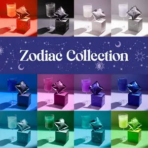 Art of Sucre Zodiac Sign Magical Glitter Bombs - Edible Glitter Cotton Candy Drink Toppings - Sweet Bombs for Magical & Sparkly Bubbly Beverages