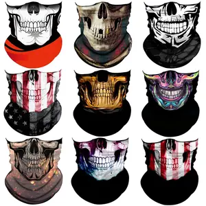 Neck Gaiter Mask Uv Protection Bandana Gator Face Cover Covering Tube Scarf Warmer Balaclava Headband