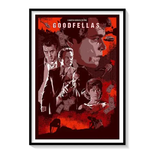 GoodFellas (1990) Movie Poster Art