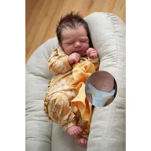 Full Silicone Baby Doll-18'' Reborn Baby Dolls Silicone Full Body Vinyl, Anatomically Correct Girl, Realistic Babys Doll, Posable Real Life Reborn Dolls for Girls