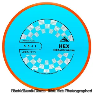 Axiom PLC Neutron Hex Midrange (Stock Stamp) [Back Stock Inventory - Disc and Stamp Color WILL VARY]