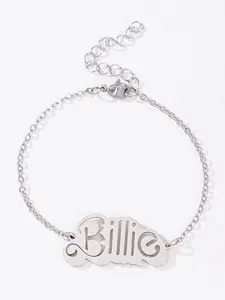 Hiphop Stainless Steel Billie Bracelet for Women, Simple Versatile High-End Style, Fashion Accessory, Perfect Gift Idea, Fashionable Bracelet, Fashion Jewelry Accessories