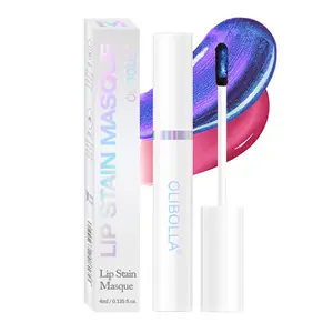Lip Stain Masque – Long-Lasting, Waterproof, Transfer-Proof Lip Stain with Hydrating Vegan Formula for Soft, No-Fade Lips Summer lipstick Buildable Shimmer  Gloss Lipgloss Moisturizing Moisture Glossy  bubble blowing lip gloss