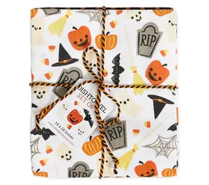 Design Imports Set of 3 Halloween Fun Kitchen Towels