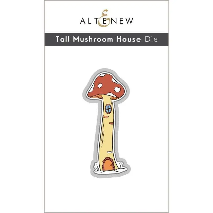 Tall Mushroom House Die