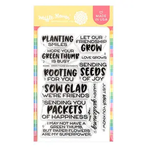 Green Thumb Sentiments Stamp Set