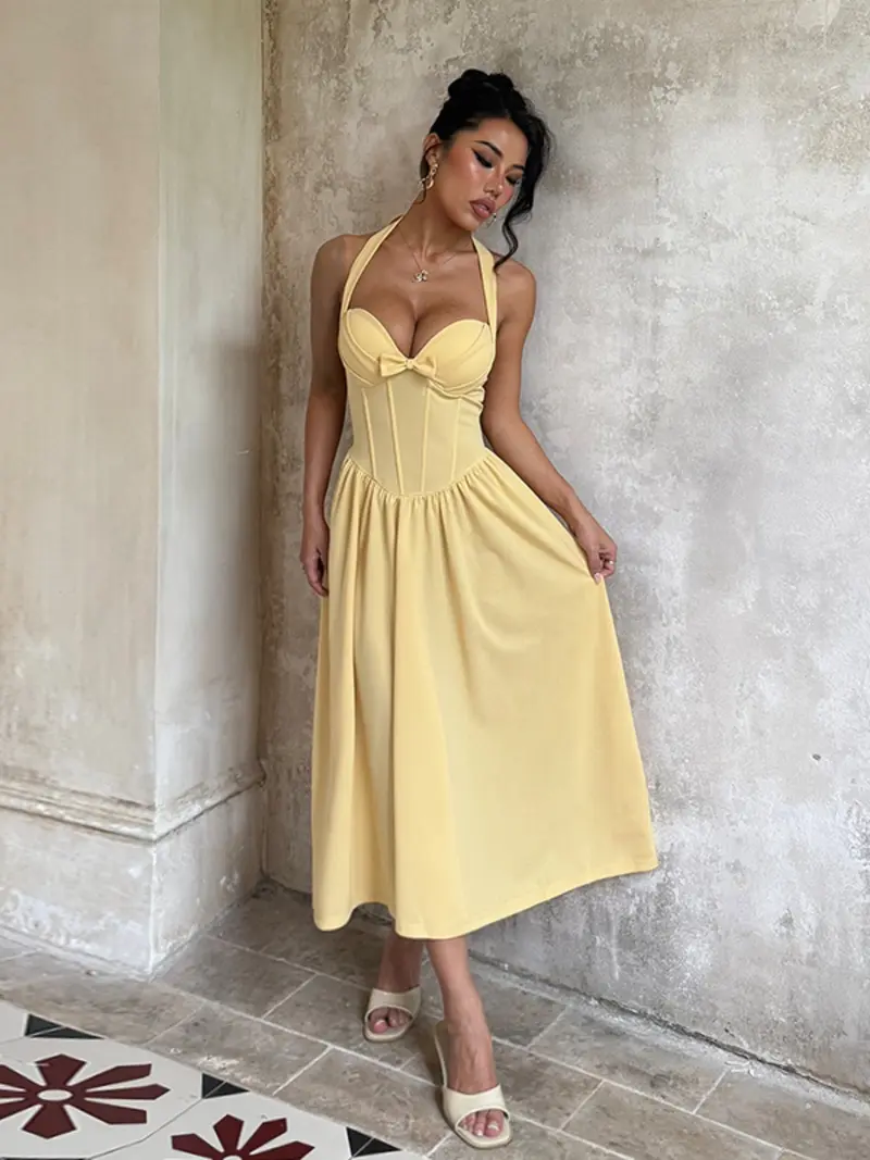 Halterneck dresses women - TikTok Shop Halterneck dresses women - TikTok Shop