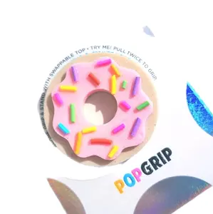 Popsocket Donut Sprinkles Smartphone Grip Accessories Cellphone Stick Stand Card Handy Devices Mobile Mom