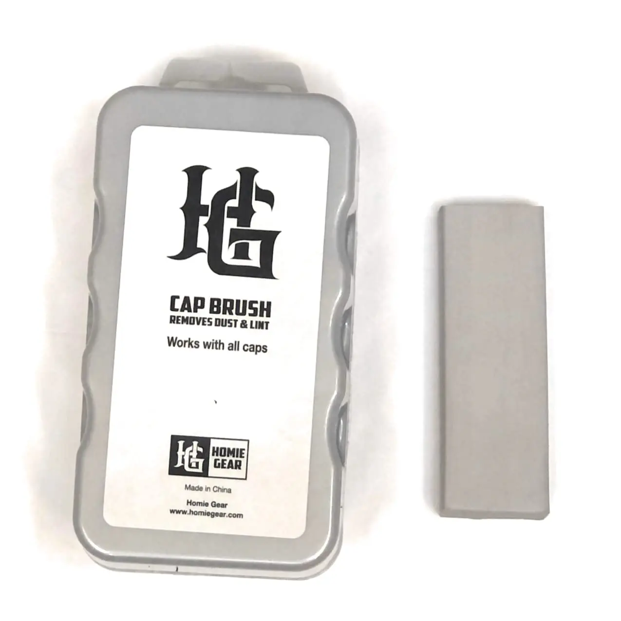 Homiegear Hat Cap Brush & Eraser Cleaning Kit | Ideal for All Hat Types | Removes Dirt, Lint, Dust & Tough Stains | Cap Cleaner Combination Kit of Brush & Eraser | Perfect hat cleaner for New Era Caps