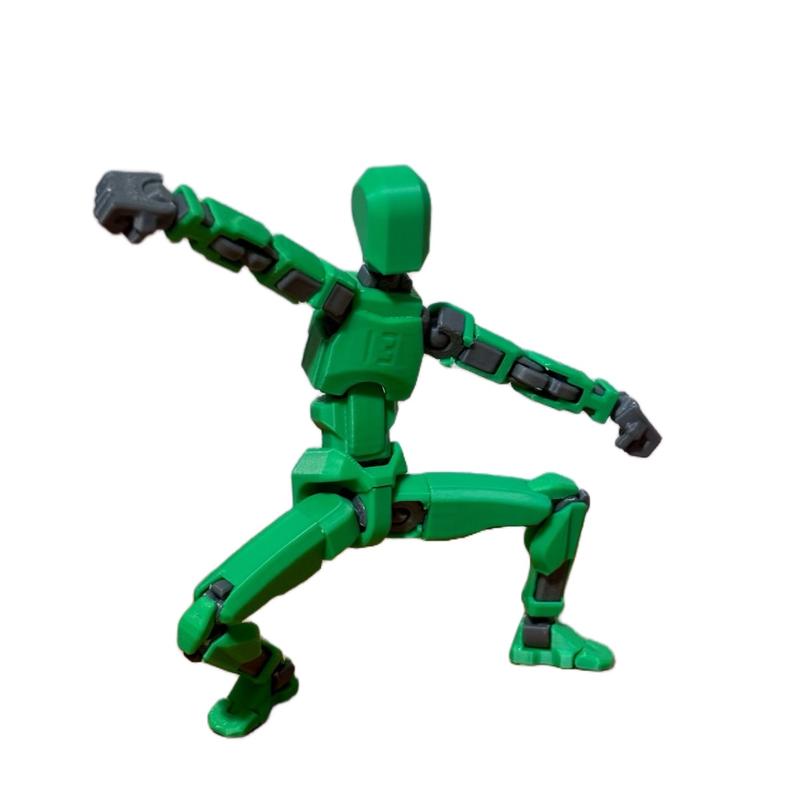 3D Printed Dummy 13 Poseable Action Figure