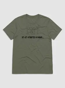 St-St-Started A Band T-Shirt (Black)