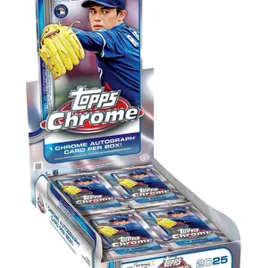 2025 Topps Chrome Baseball Hobby Box
