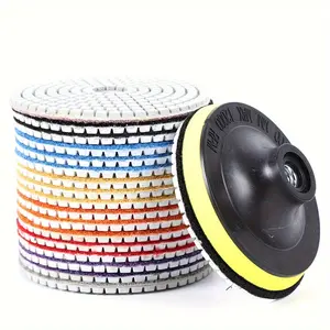 19 Piece 4 Inch Diamond Polishing Pads Sanding Tools For Stone Concrete Tile-2024 hot