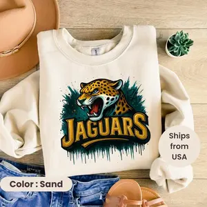 Jaguars Game Day Sweatshirt, Jacksonville Football Shirt, Jaguars Crewneck, Jax Game Day Tee, Classic Jaguars Fan Apparel