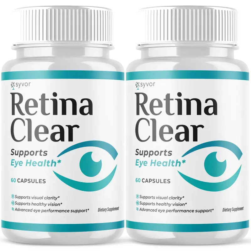(2 Pack) Retina Clear Capsules, RetinaClear Eye Health Support (120 Capsules)