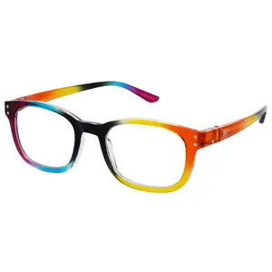 Anna Rainbow Pride 2024 Limited Edition Tiltable Blue Screens Lens Reading Glasses