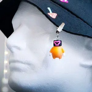 GWN Mr. Wobble Hanging Sprout (Men's and Women's EDM Dubstep DJ Music Festival Rave Outfit bucket hat Accessories)