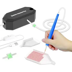 Art Painting Pen Kit for Adults, Epainter Vacuum  Art Painting Pen with Storage Tray, Accessories Tool for Setting AB Stones Without Wax, Quiet and Long-Lasting(Black)