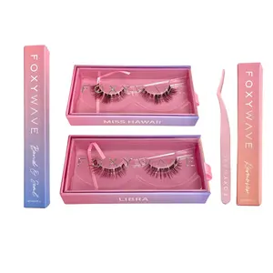 Hybrid Kit- DIY Lashes FOXYWAVE Ultra-thin Invisible lash band DIY Lashes Extensions