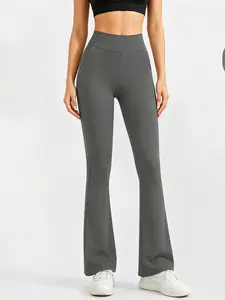 Women's Sporty Long Pants, Butt-Lifting Patchwork Yoga Pants, Pocketed Bottoms, Casual Wear, Comfortable and Stylish