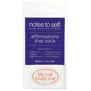 My cat loves me - affirmations that stick