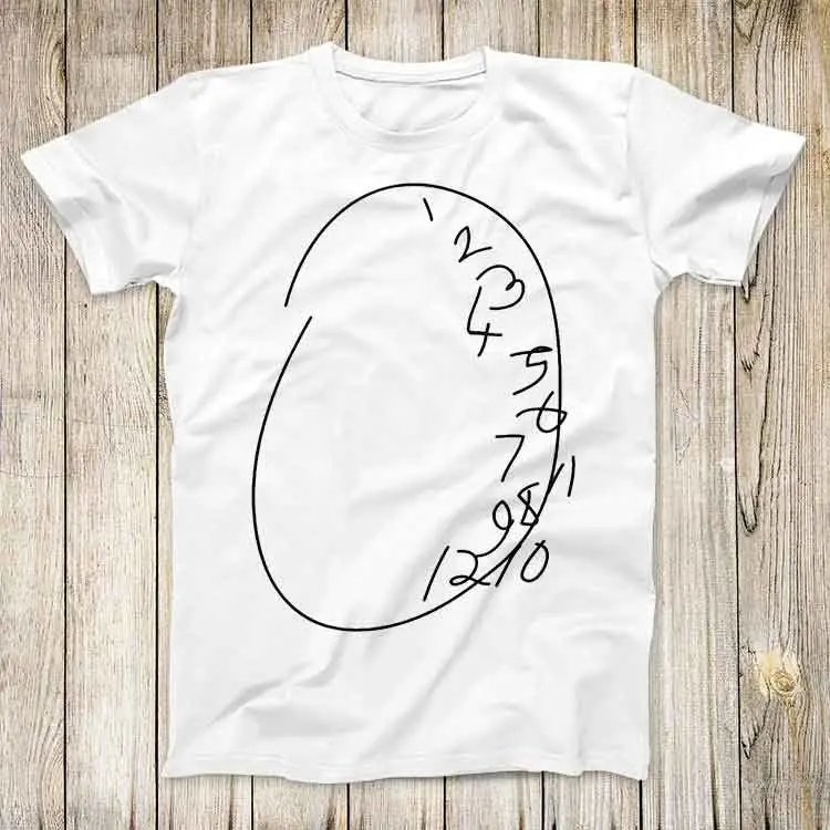 Hannibal Lecter Tee Movie Gift Will Graham Distorted Clock Face Top Super Cool T Shirt