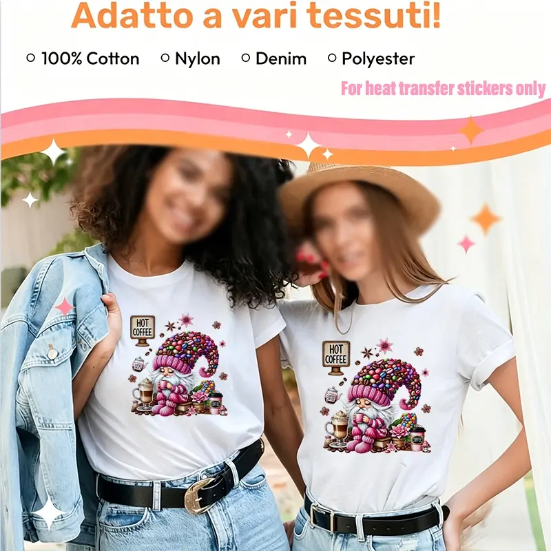 3pcs,heat transfer stickers, iron-on appliqués - suitable for T-shirt making, pillow decoration, backpacks, cushions, pants, sofa covers, etc. - creative and fun printed sticker design