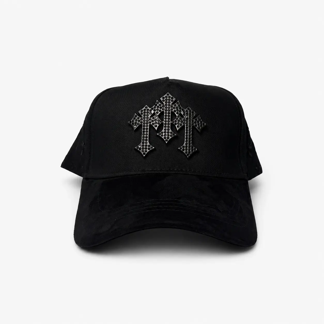 Barbas Hats x Rich The Kid “Chrome Blackout” - Premium Streetwear Baseball Cap for Men & Women, Adjustable