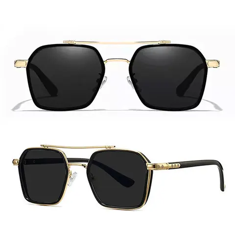 Street Style Trendy Streetwear UV Blocking Sunglasses for Teens, 2025 Back to School Must-Have, Men's Sunglasses, UV Protection, Perfect Matching Gift for Him-Her