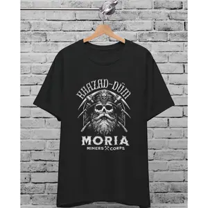Khazad Dum Miners Corps LOTR Vintage Shirt, Lord Of The Rings Tolkien Retro Fantasy Sweatshirt