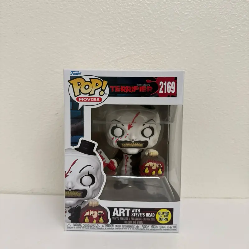 Terrifier Art With Steve’s Head GITD Funko Pop #2169