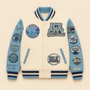 North Oakland/Ice City Turf Coat with Patches Men’s