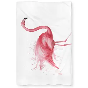 360 Stand Twin Extra Long Watercolor Print Elegant Duvet Cover Set - Breathable Duvet Set, Whimsical Bedding Linen, Animal-Themed Home Bedroom Decor Textile