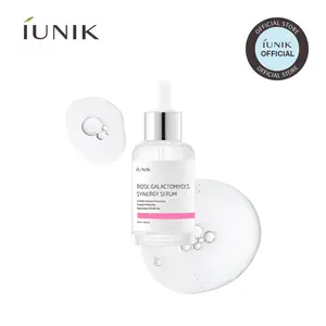 IUNIK Rose Galactomyces Synergy Serum | Glow-Boosting & Hydrating for All Skin Types | 50ml / 1.69 fl oz