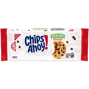 CHIPS AHOY! Chewy Gluten Free Fudgy Chocolate Chip Cookies, 9.75 oz CHIPS AHOY! Chewy Gluten Free Fudgy Chocolate Chip Cookies, 9.75 oz