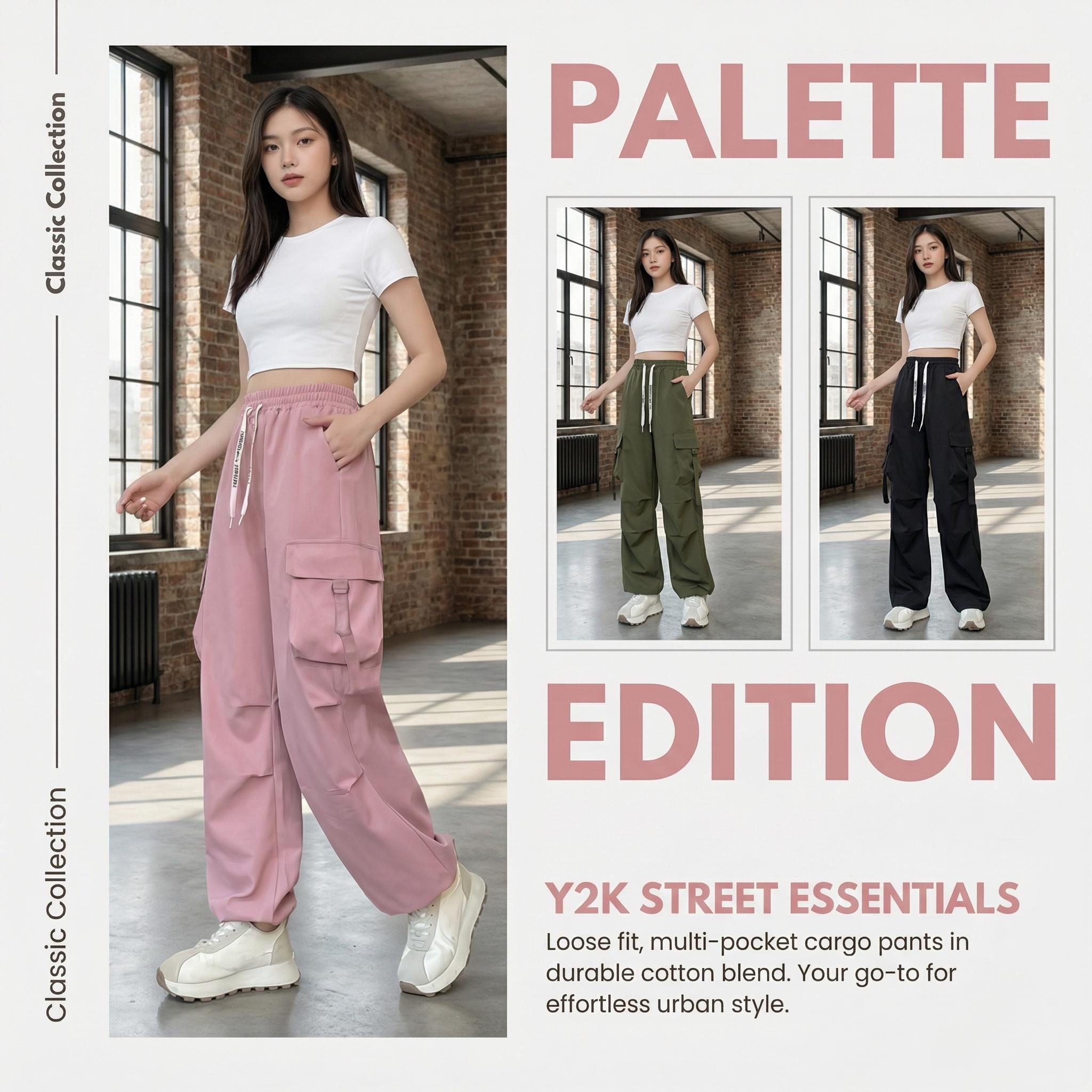 cargo pants women,baggy pants,Women's Loose Work Pants Wide Leg High Waist Sports Leisure Pants with Pockets - Comfortable for Daily Wear, Multifunctional, Diverse Colors, Breathable Sports Underwear, All Seasons, Plain Pattern, Womenswear Bottom