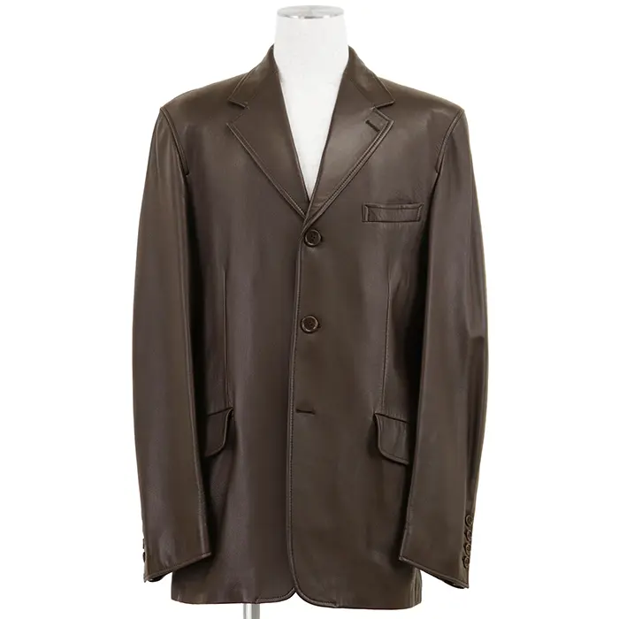 Pre-owned Paul Smith Lambskin Small Leather Goods Lamb Leather Jacket