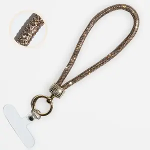 Crystal Wristlet - Versatile Purse & Phone Strap for Keys Phone or Earbuds Lightweight Secure Easy to Grab on the Go
