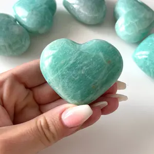 Amazonite Heart