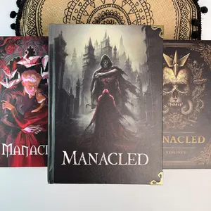 Manacled Dramione Complete 3-in-1 Omnibus | Custom Handbound Leather Hardcover with Beautiful Painted Edges | Special BookTok Novel Edition