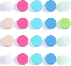 Fridge Magnets, 20 Pack Strong Refrigerator Magnets - Heavy Duty Small Round Magnets for Whiteboard Office Home, Cute Mini Magnet for Locker Classroom Organization