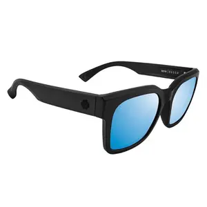 Spy Optic DESSA Sunglasses - MATTE Black / Happy BOOST POLAR ICE Blue Spectra Mirror Lens